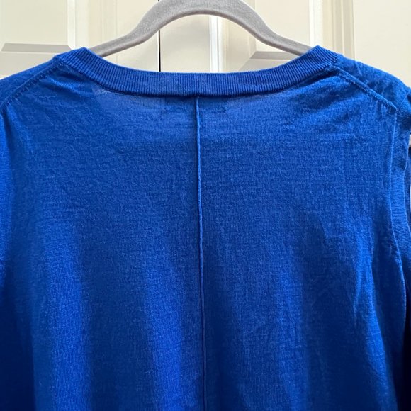 Banana Republic Merino Wool Sleeveless Sweater - Blue - Size XXL - Picture 2 of 8